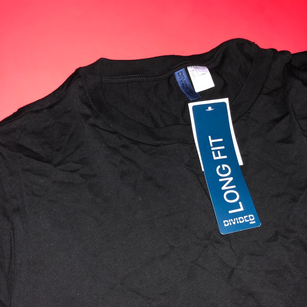 Black long tee